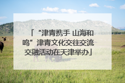 “津青携手 山海和鸣”津青文化交往交流交融活动在天津举办