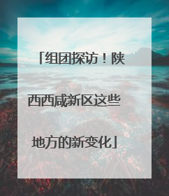 组团探访！陕西西咸新区这些地方的新变化