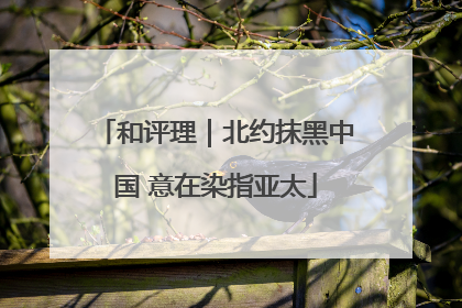 和评理｜北约抹黑中国 意在染指亚太