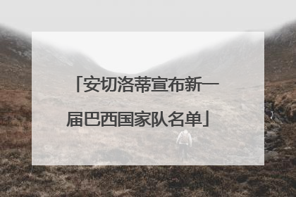 安切洛蒂宣布新一届巴西国家队名单