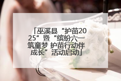 巫溪县“护苗2025”暨“缤纷六一筑童梦 护苗行动伴成长”活动启动