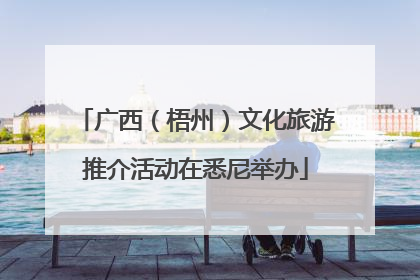广西（梧州）文化旅游推介活动在悉尼举办
