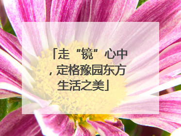 走“镜”心中，定格豫园东方生活之美