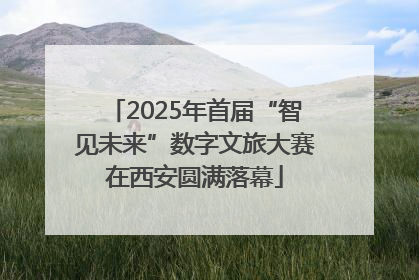 2025年首届“智见未来”数字文旅大赛在西安圆满落幕